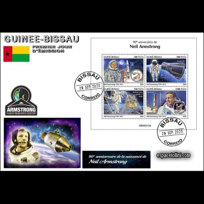 the stamp 10580 GUB 22/25 F