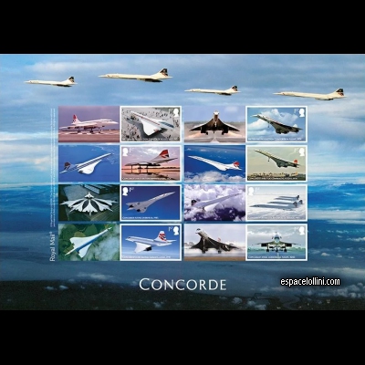 le timbre concorde GBR 12/19 C
