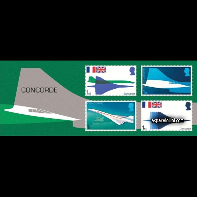 le timbre concorde GBR 20/23 C