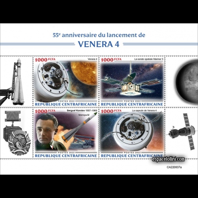 le timbre 3750 CAR 2/5 C