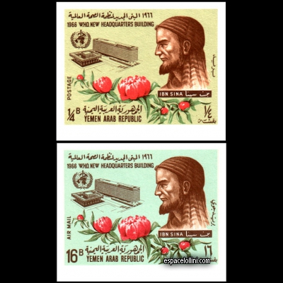 the stamp astronome YAR 3 A + 6 A