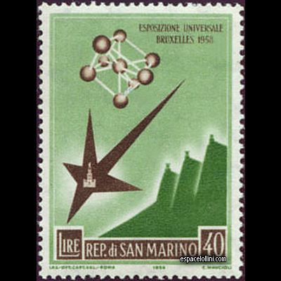 le timbre atome SMA 1