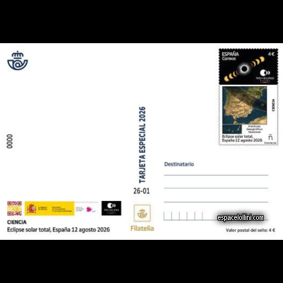 the stamp etoile ESP 10 j entier postal